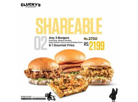 Clucky's Shareable Deal 2 For Rs.2199/-